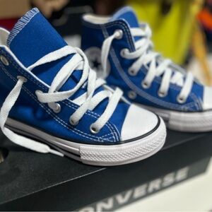 Converse Youth High-Top Sneakers in Snorkel Blue